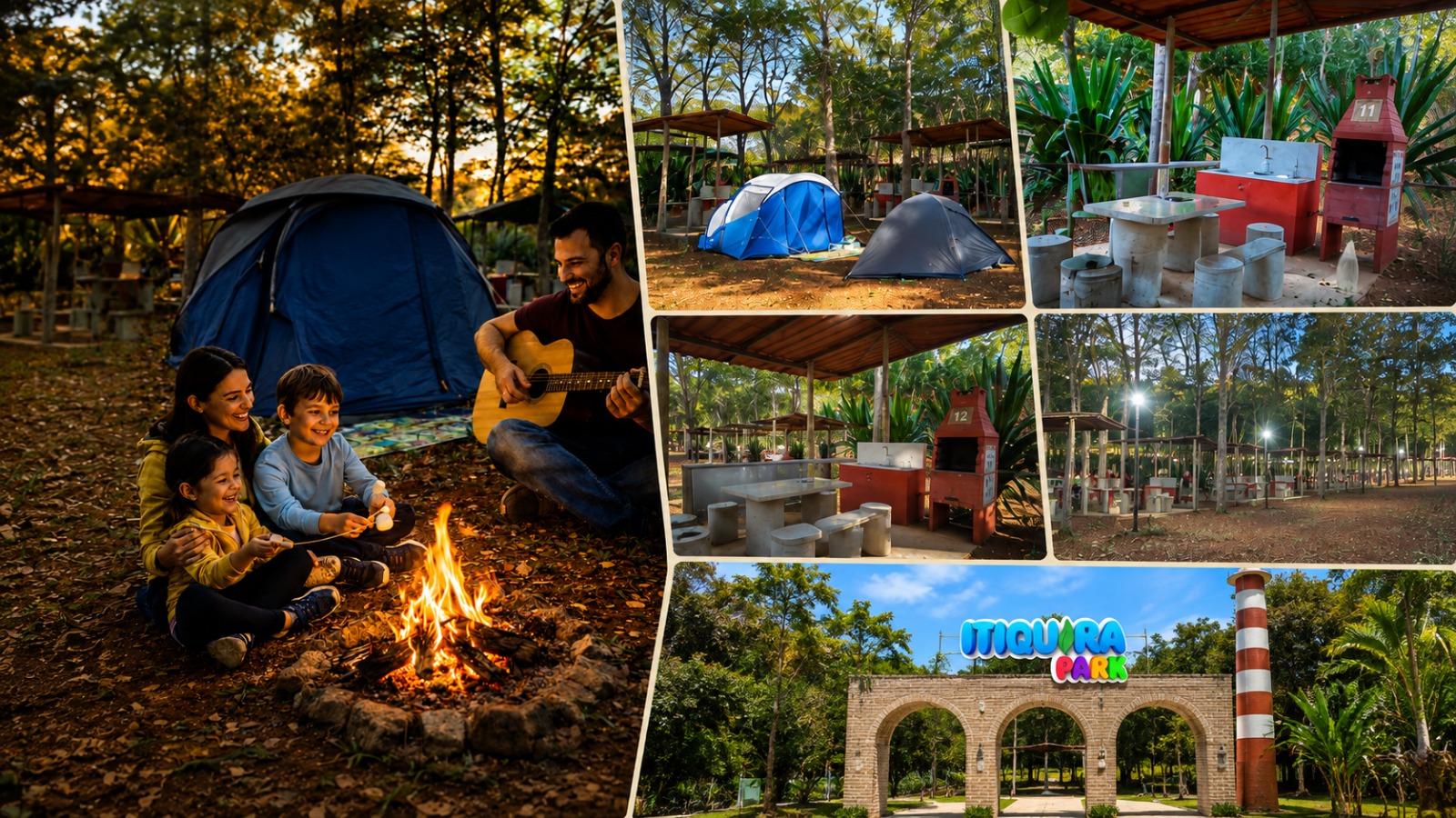 Hospedagem e descanso no Itiquira Park